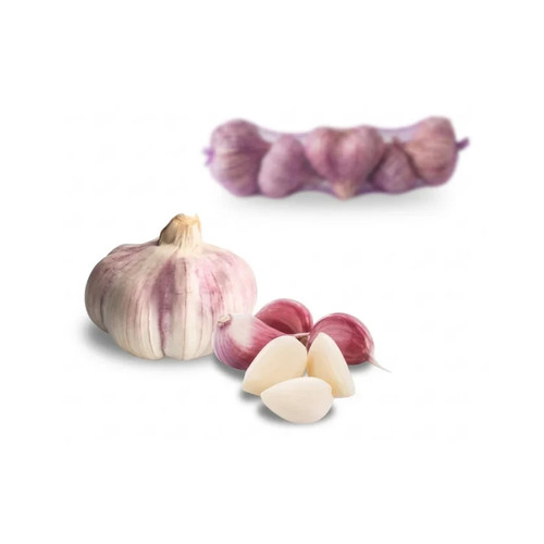 Violetter knoblauch 250 aus - knoblauch,