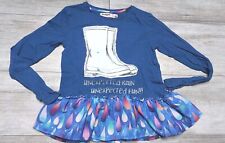 Desigual Kleid Tunika Mädchen Gr. 122 128 blau Pullover Gummistiefel Unexpected