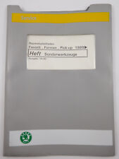 Reparaturleitfaden Skoda Favorit Forman Pick-up Sonderwerkzeuge Spezialwerkzeuge