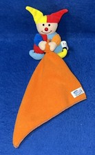 Schmusetuch Simba Toys Clown mit Tuch bunt + orange