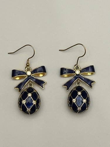 Ohrringe vintage faberge stil - ohrringe,