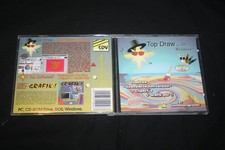 PC CD Software Top Draw Grafik- Zeichenprogramm Vollversion CDV Retro Vintage