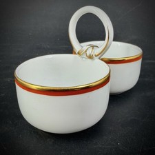 Porzellan Doppelschälchen 1