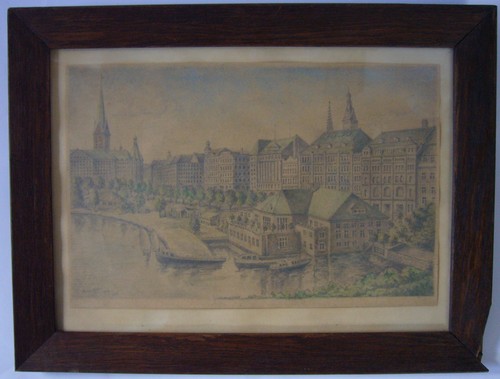 Alte original zeichnung - original,