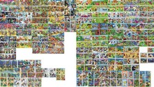 Superpuzzle/Puzzle-Ü-EI/Überraschungsei-FERRERO-EU + Satz-KOMPLETT+ inkl. BPZ