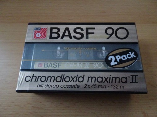 Musikkassette basf - 2, mc