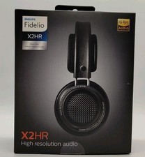 Philips Fidelio X2 HR/00 Over Ear Kopfhörer Akustic Open Design Headphone Black