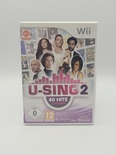U-Sing 2 Nintendo Wii CIB -Sehr guter Zustand- 40 Hits