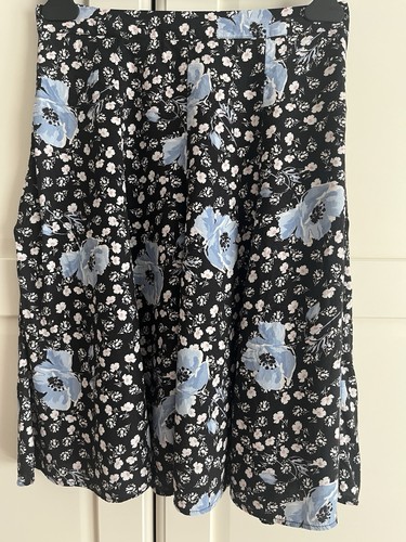 Rock mit blumen print - rock,