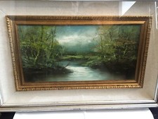 Antikes Ölgemälde von A