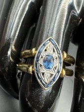 Art Deco Saphir Smaragd