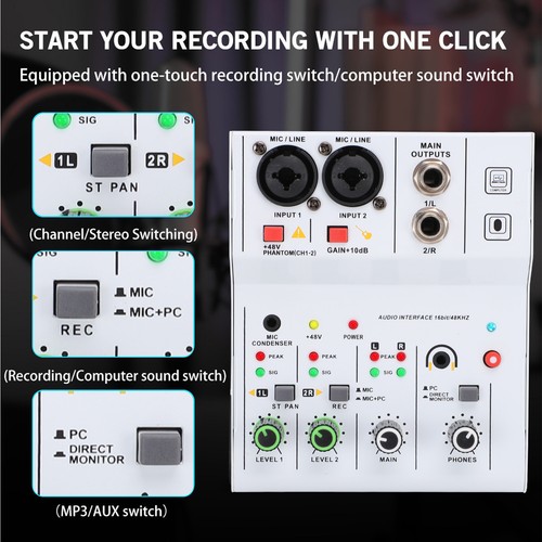 Kanal mini mischpult audio - mini,