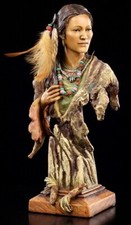 Indianer figur büste aiyana - indianer,
