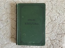 Altes Buch "Schulflora von