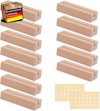 Holz Kartenhalter Set für