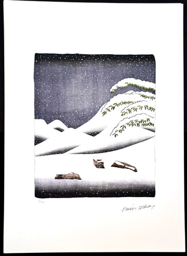 David hockney snow the - -,