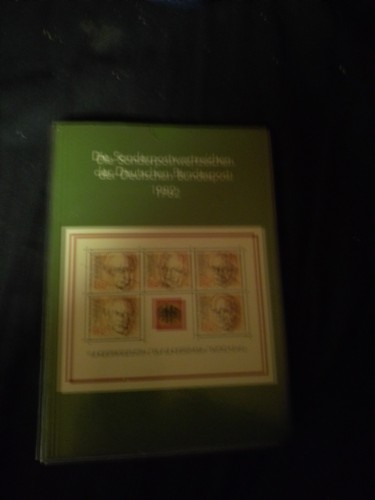 Bund jahrbuch 1982 - jahrbuch, postfrisch