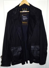 Schwarze Barbour Wachsjacke Größe XL ungetragen