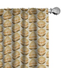 Retro Mikrofaser Vorhänge