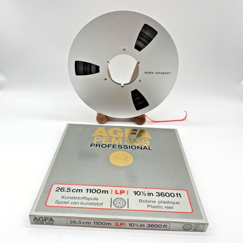 1x agfa tonbandspule - -,