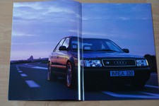 "Der neue Audi S4", Prospekt von 7/91, 5-Zylinder Turbo, 230 PS