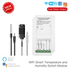 Tuya Smart WiFi Temperatur-Luftfeuchtigkeits Module Sensor KIT APP Fernbedienung