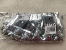 Tröten 6 Stück silber