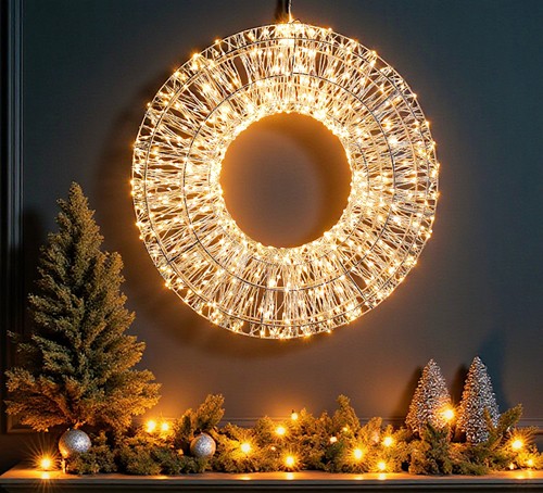 Led leuchtkranz 800 - led, 50cm