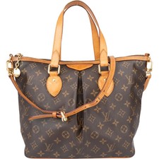 Louis Vuitton Canvas Monogram Palermo PM Handbag Tasche