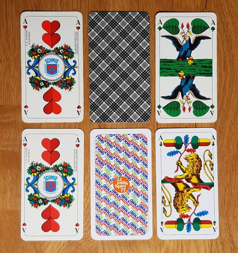 Kartenspiel alt schmid - 2x,