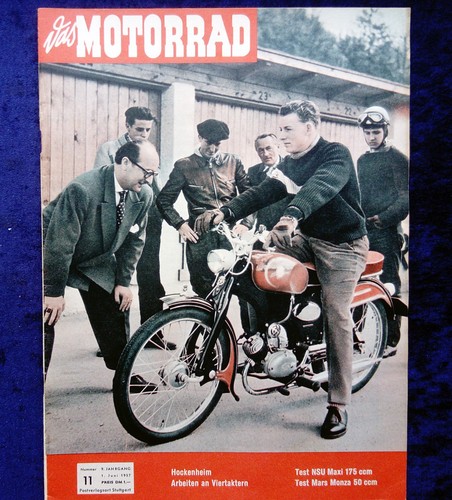 Das motorrad 1957 test mars - 11/1957,