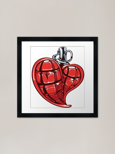 Rote liebe herz geformt - herz,