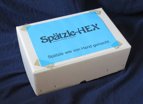 Spätzle hex metall neuwertig - metall,