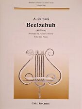 Musiknoten Noten Beelzebub Solo für Tuba und Klavier Air Varie