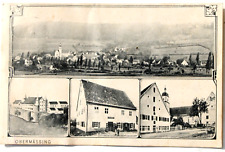 64175 Postkarte OBERMÄSSING Stadt Greding Roth Gasthaus Häuser 1910 Bayern