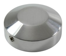 Abdeckung Achs-Mutter - hinten links - Alu poliert - Suzuki C/VL 1500 Intruder