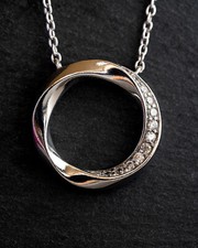 Silber 925 Kette Tchibo rhodiniertes Silber