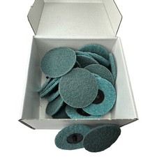 75 mm Vlies Schnellwechselscheibe - fein (10er Beutel)