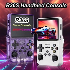 128GB 3.5Zoll R36S Retro Handheld Videospiel Konsole 21000 Spiele vorinstalliert