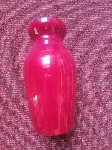 Mid century vase rubinrot - vase,