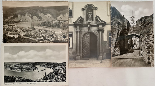 Postkarten lot boppard am - boppard,