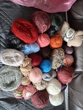 Wolle,Garnpaket, ca.600 g , Stricken, Häkeln Bastellwolle,bunt,Konvolut.Reste 