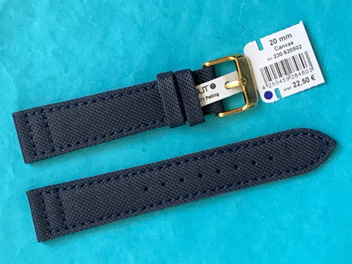 Uhrband eulit canvas leder - eulit,