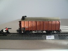 Märklin H0	320 S Güterwagen alt selten mit Schleifer und Beleuchtung  (G 5)