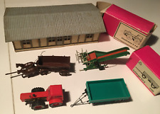 1:87 DDR ESPEWE LPG Traktor Anhänger Landwirtschaft Multicar Famulus D4K Dorf H0