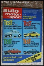 AMS Auto Motor Sport 24/73 *