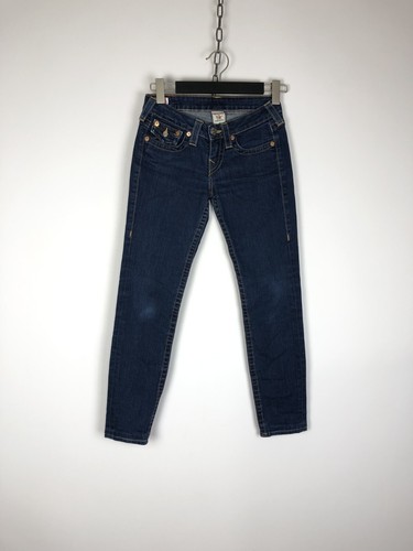 True religion blue denim jeans - blue,