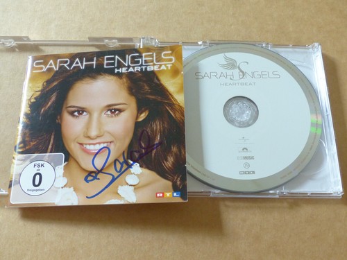 Sarah engels signed autogramm - sarah,