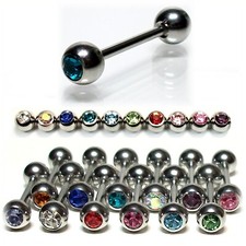 12er set zungenpiercing - ,