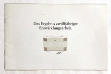 originaler BOSE ACOUSTIC WAVE MUSIC SYSTEM PROSPEKT - 14 Seiten - deutsch